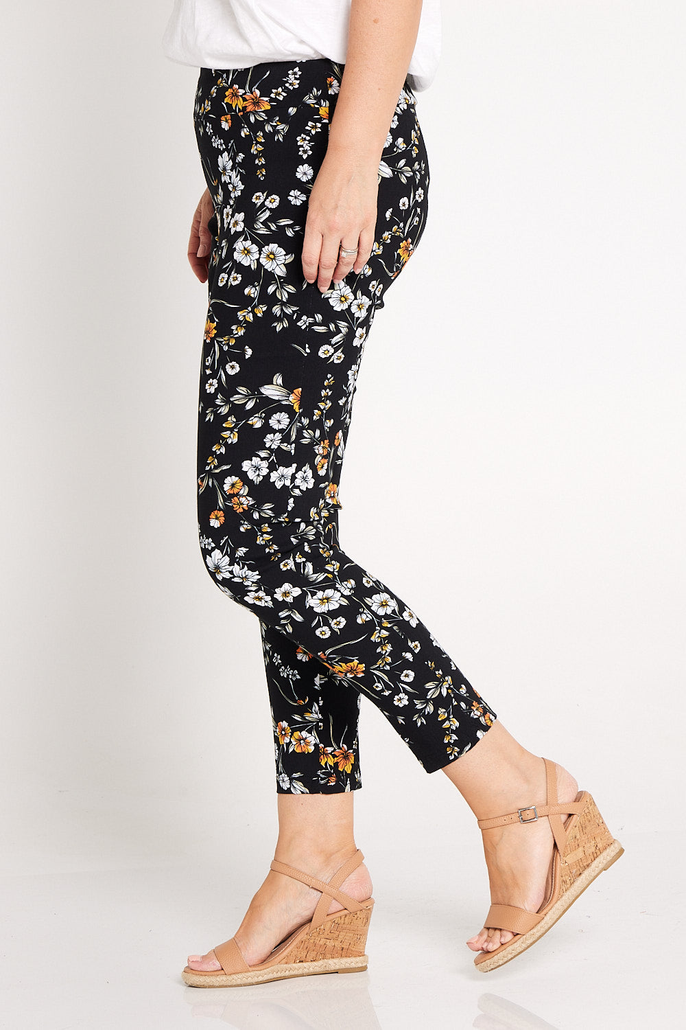 Calloway Pants - Black Floral