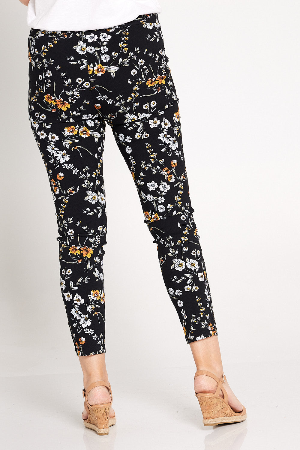 Calloway Pants - Black Floral