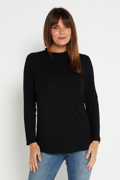 Deb Bamboo Skivvy - Black