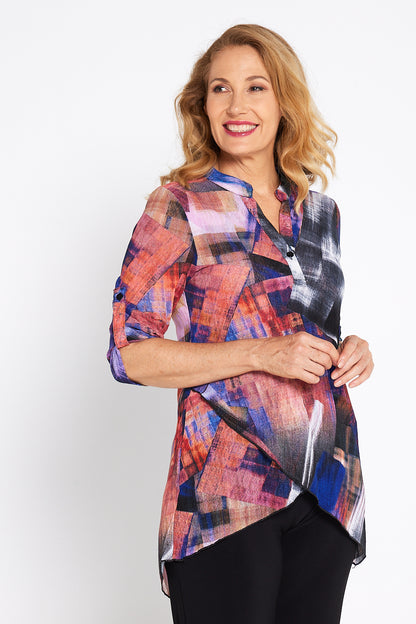 Fernside Top - Dusk Print