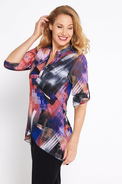 Fernside Top - Dusk Print