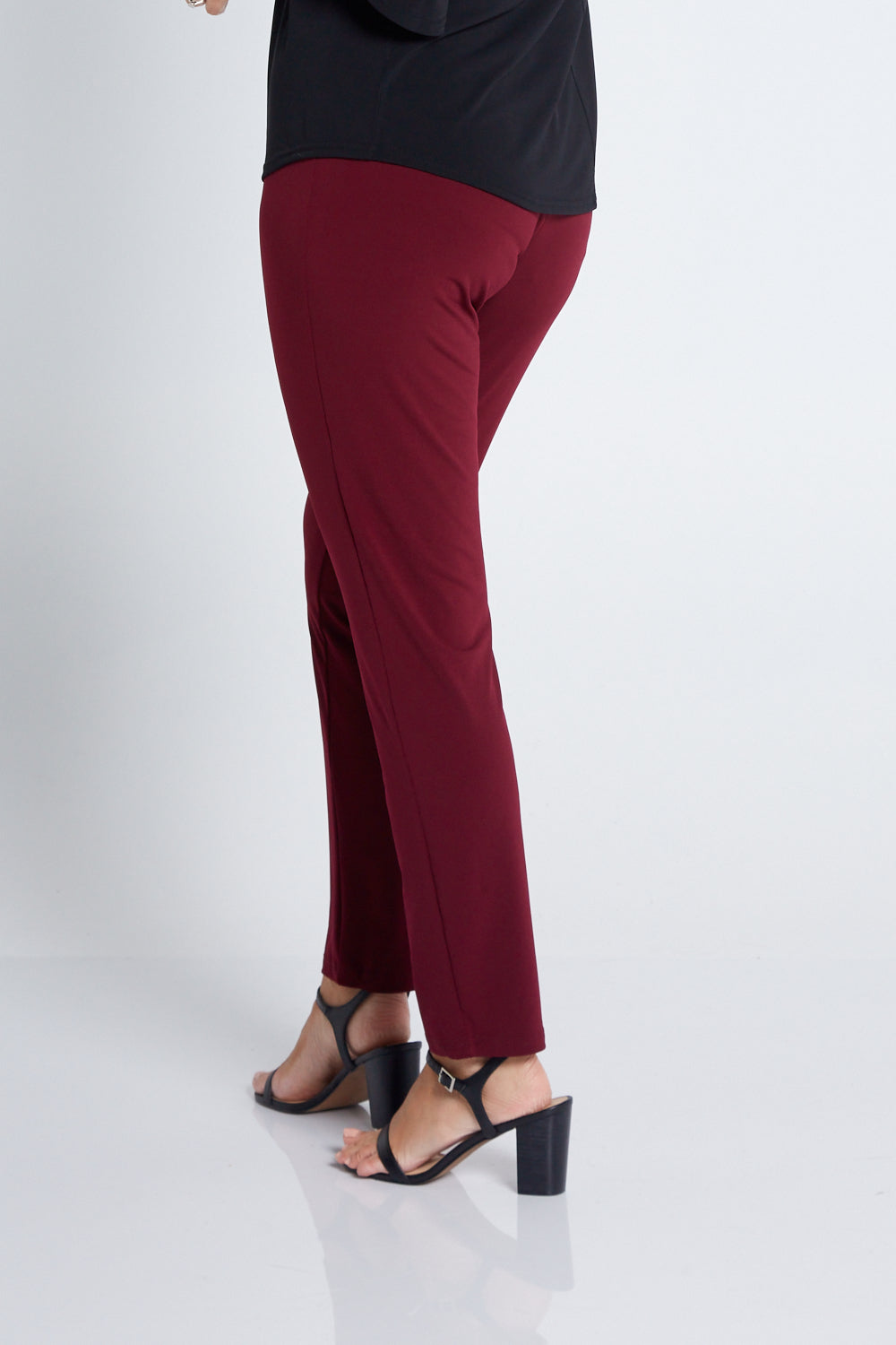 Gianna Pants - Burgundy