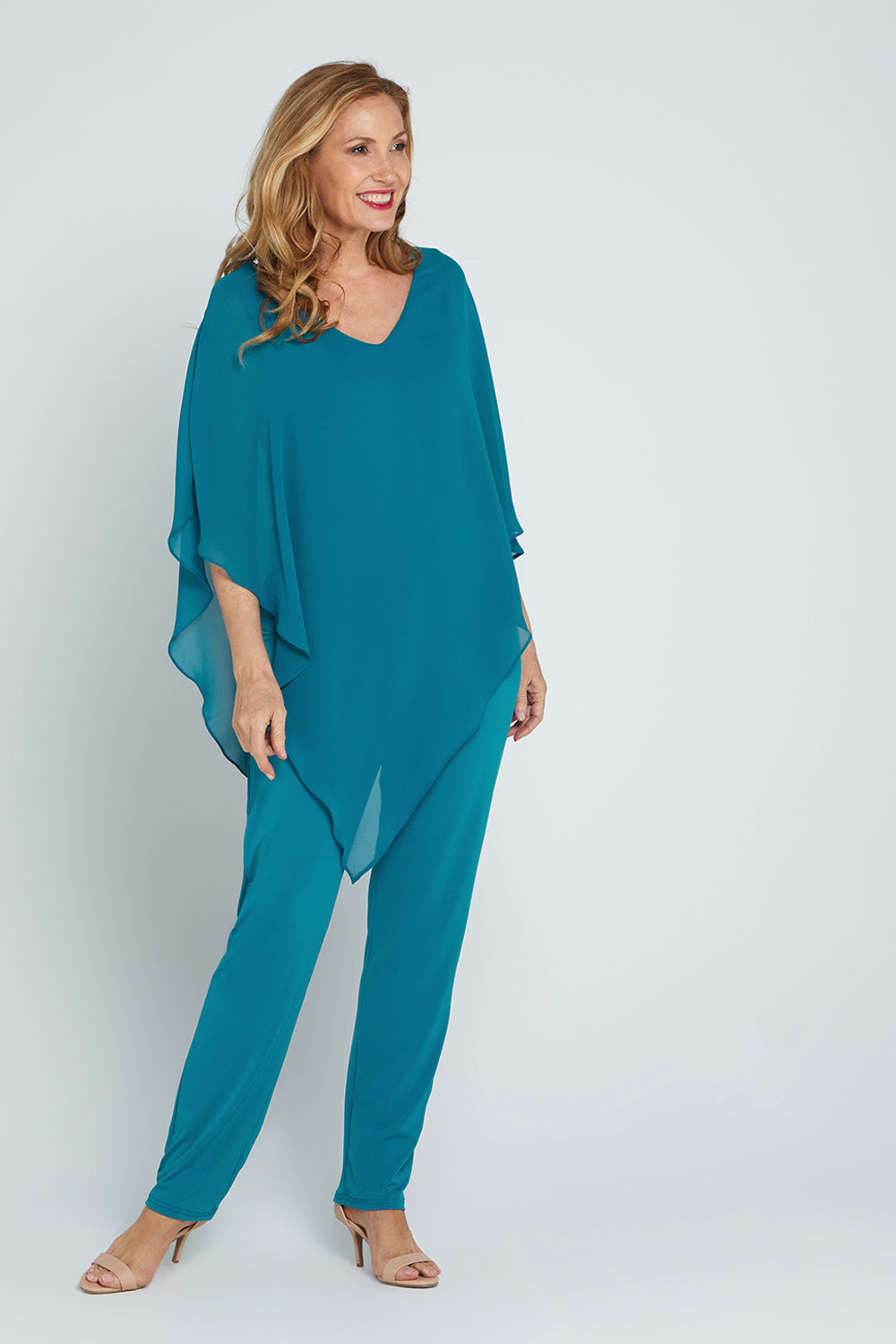 Aubriella Top - Teal