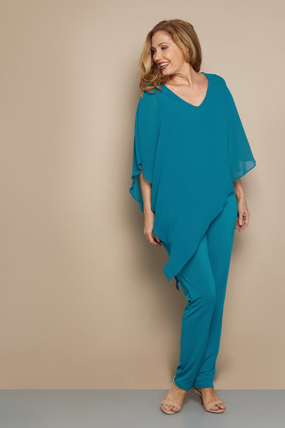 Aubriella Top - Teal