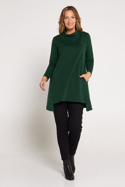 Joslin Cowl Tunic - Forest