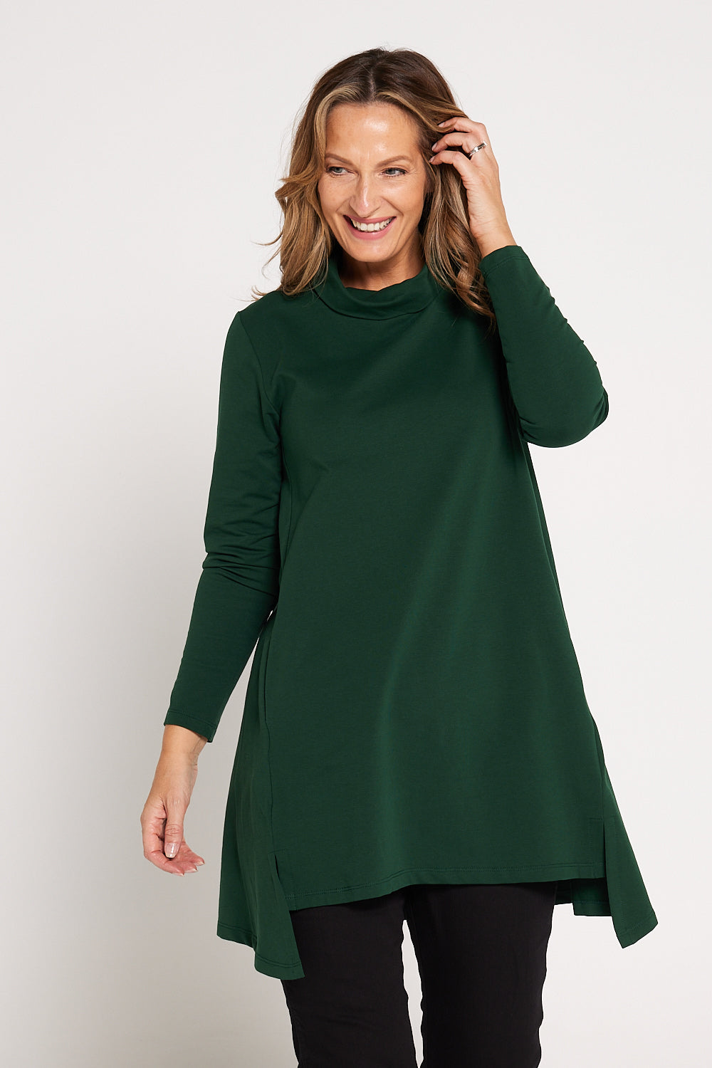 Joslin Cowl Tunic - Forest