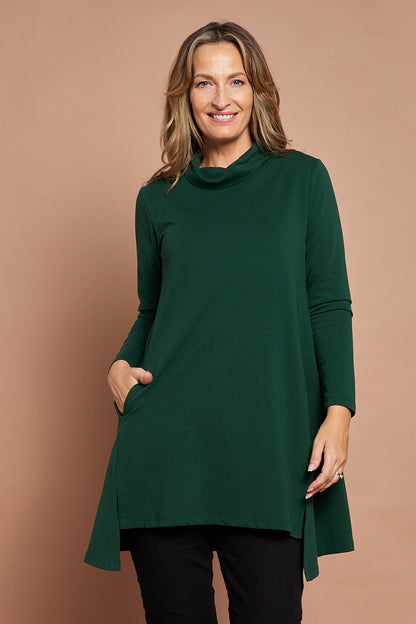 Joslin Cowl Tunic - Forest