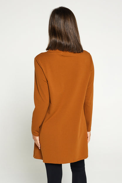 Joslin Cowl Tunic - Toffee