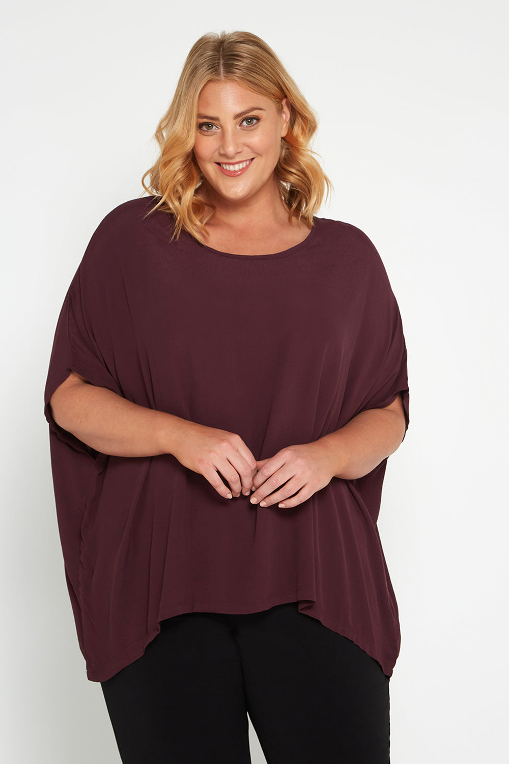 Kuala Lumpur Top - Plum