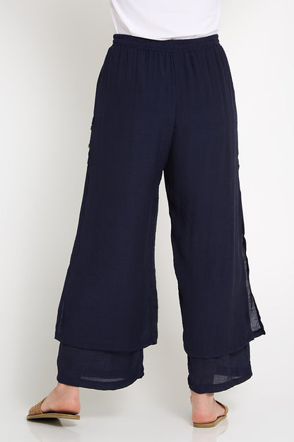 Liana Pants - Navy