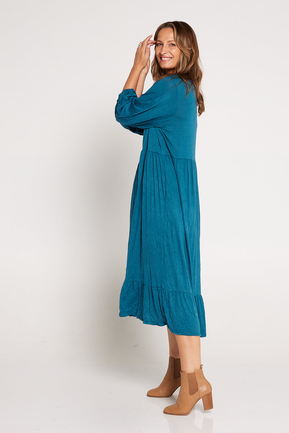 Leith Dress - Teal