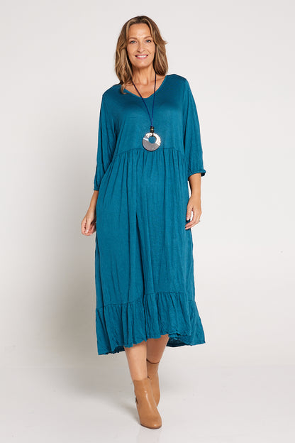 Leith Dress - Teal