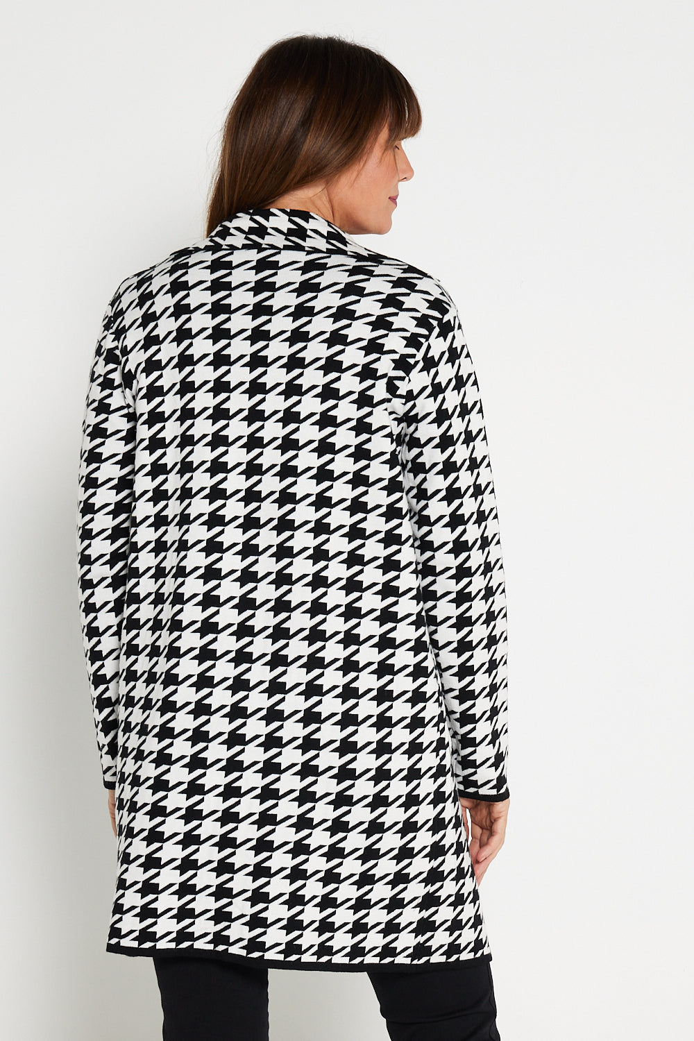 Miranda Knit Jacket - Houndstooth