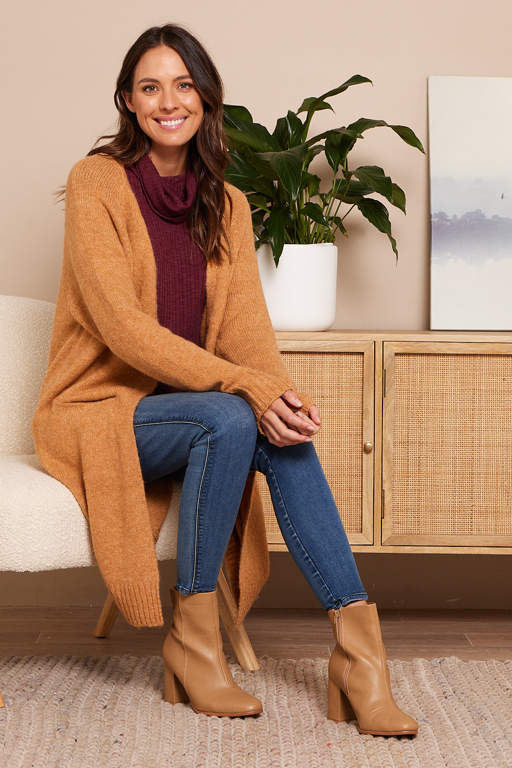 Paula Cardigan - Caramel