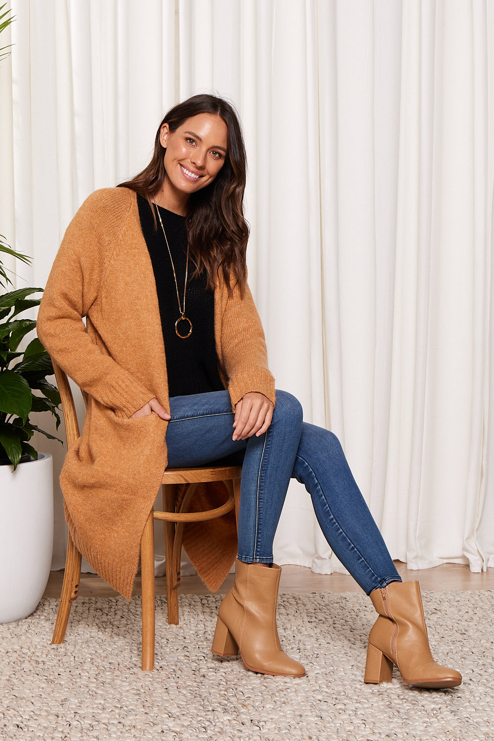 Paula Cardigan - Caramel