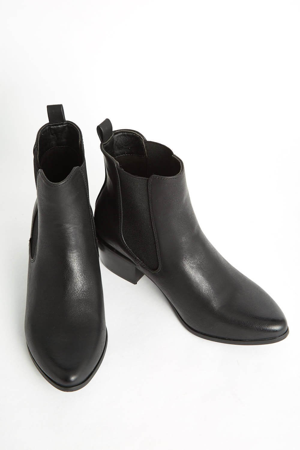 Pointed Chelsea Boot - Black