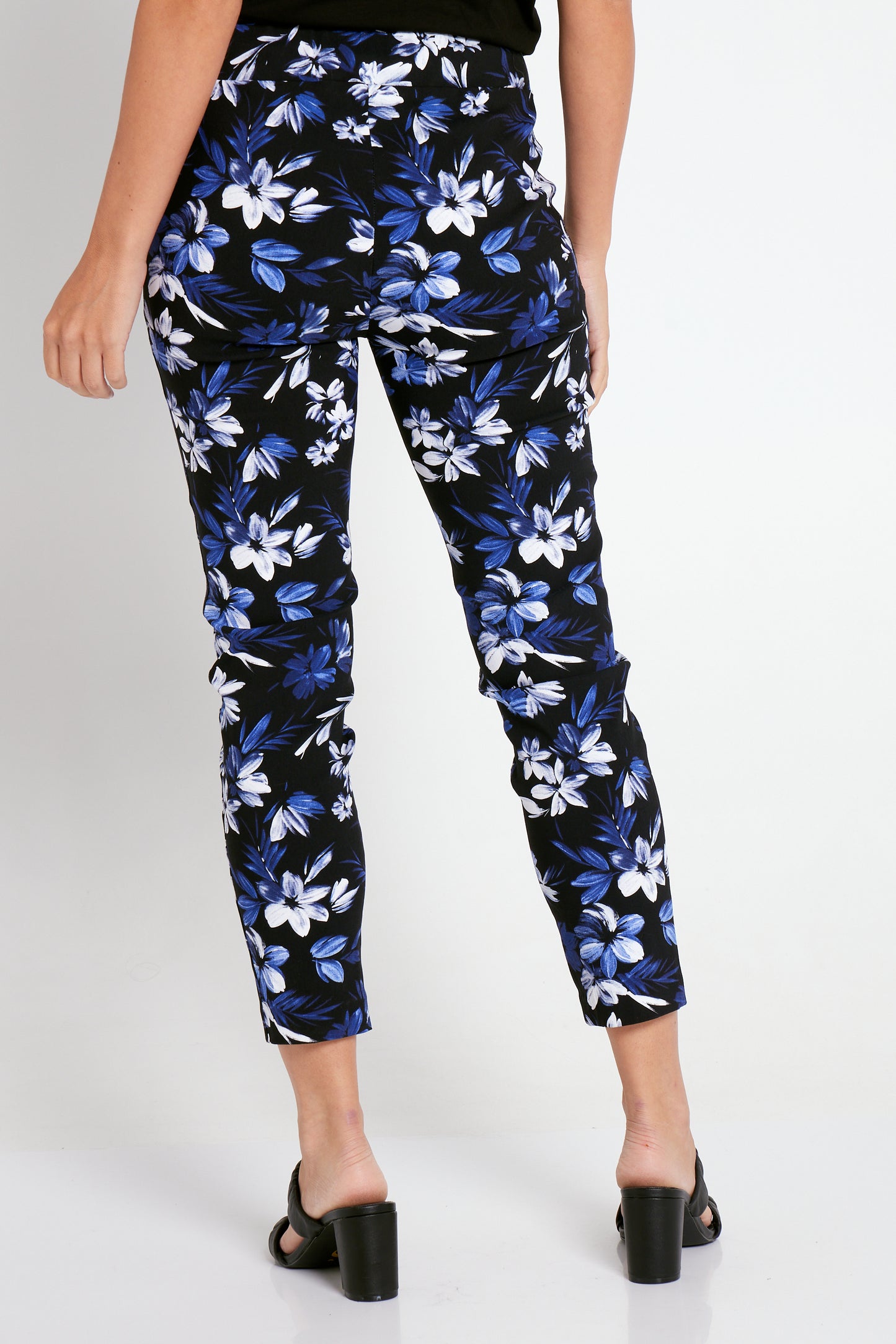 Rhythmic Pants - Black/Navy Floral