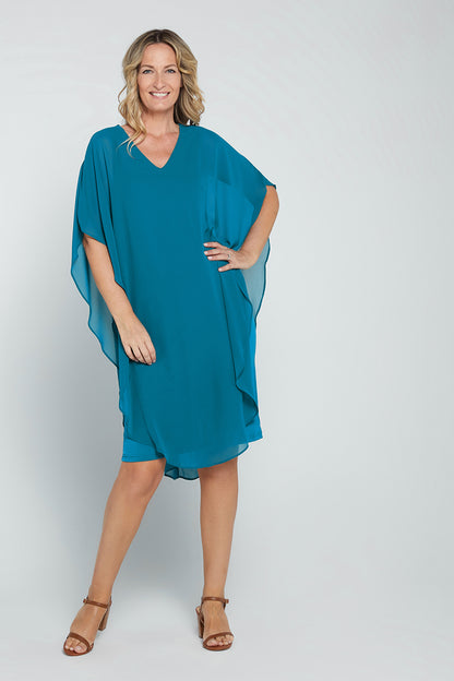 Soirée Dress - Teal