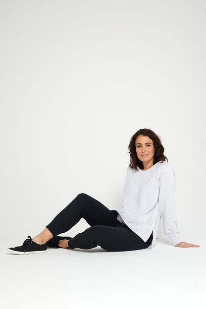 Wash Out Lounge Pants - Black