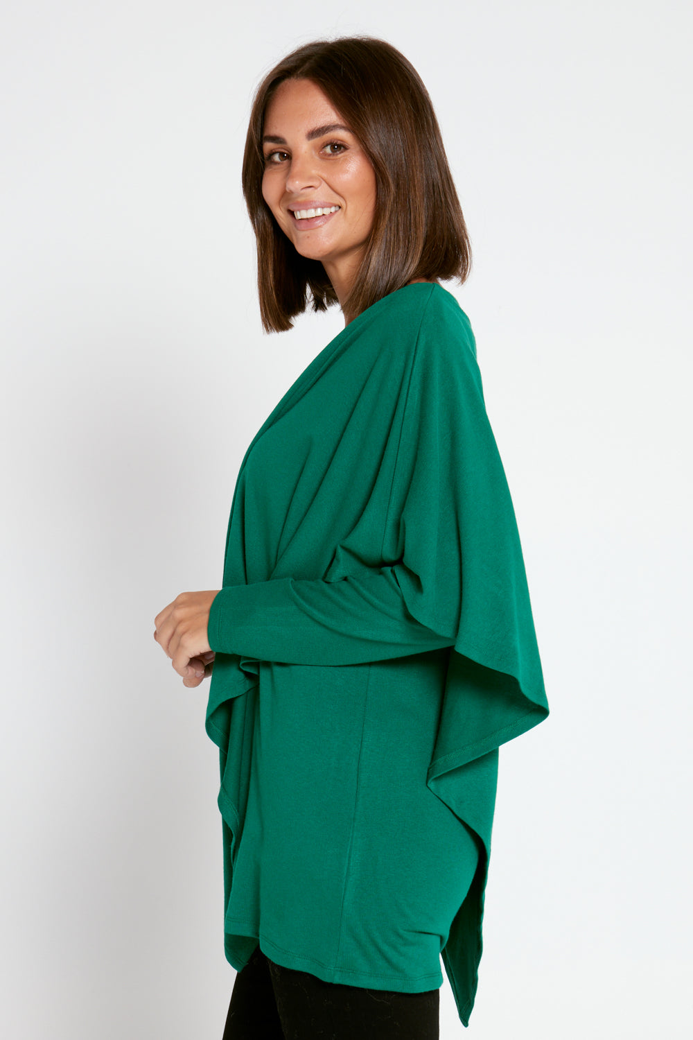 Tahiya Cape Top - Green