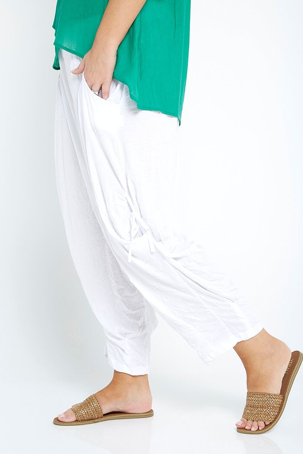 Zoe Pants - White