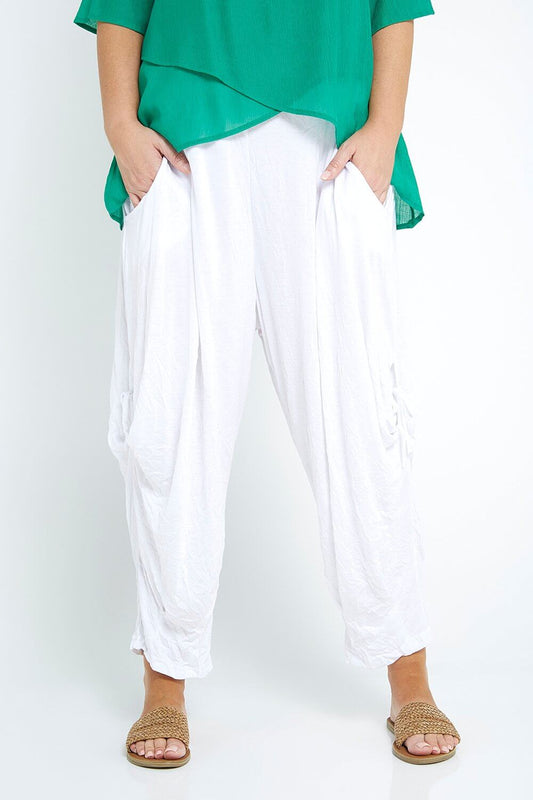 Zoe Pants - White