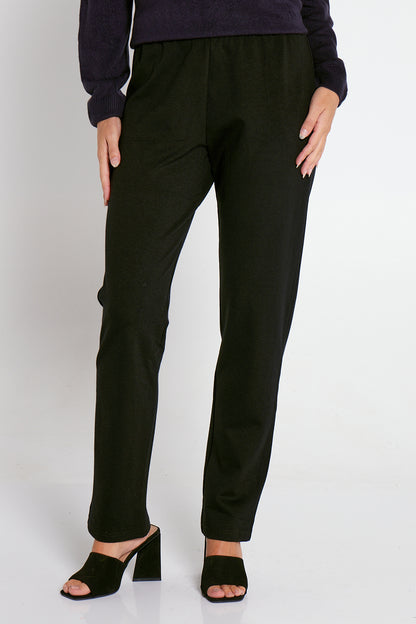 Tracey Ponte Pants - Black