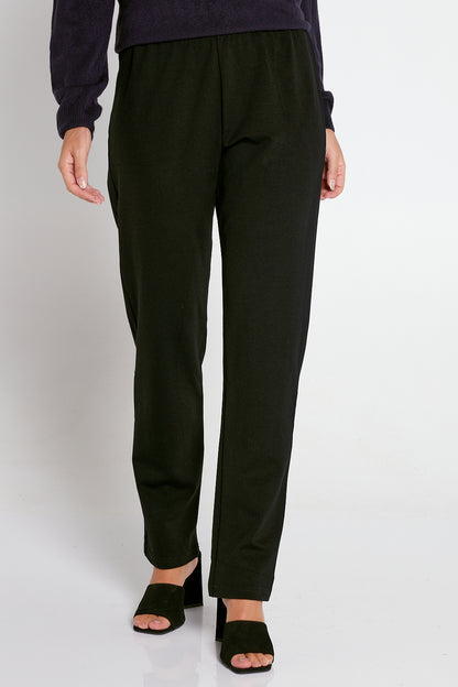 Tracey Ponte Pants - Black