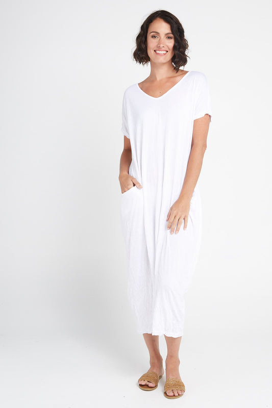 Josie Dress - White