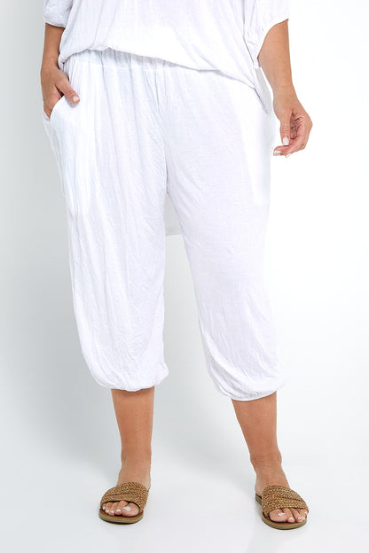 Esmeralda Pants - White