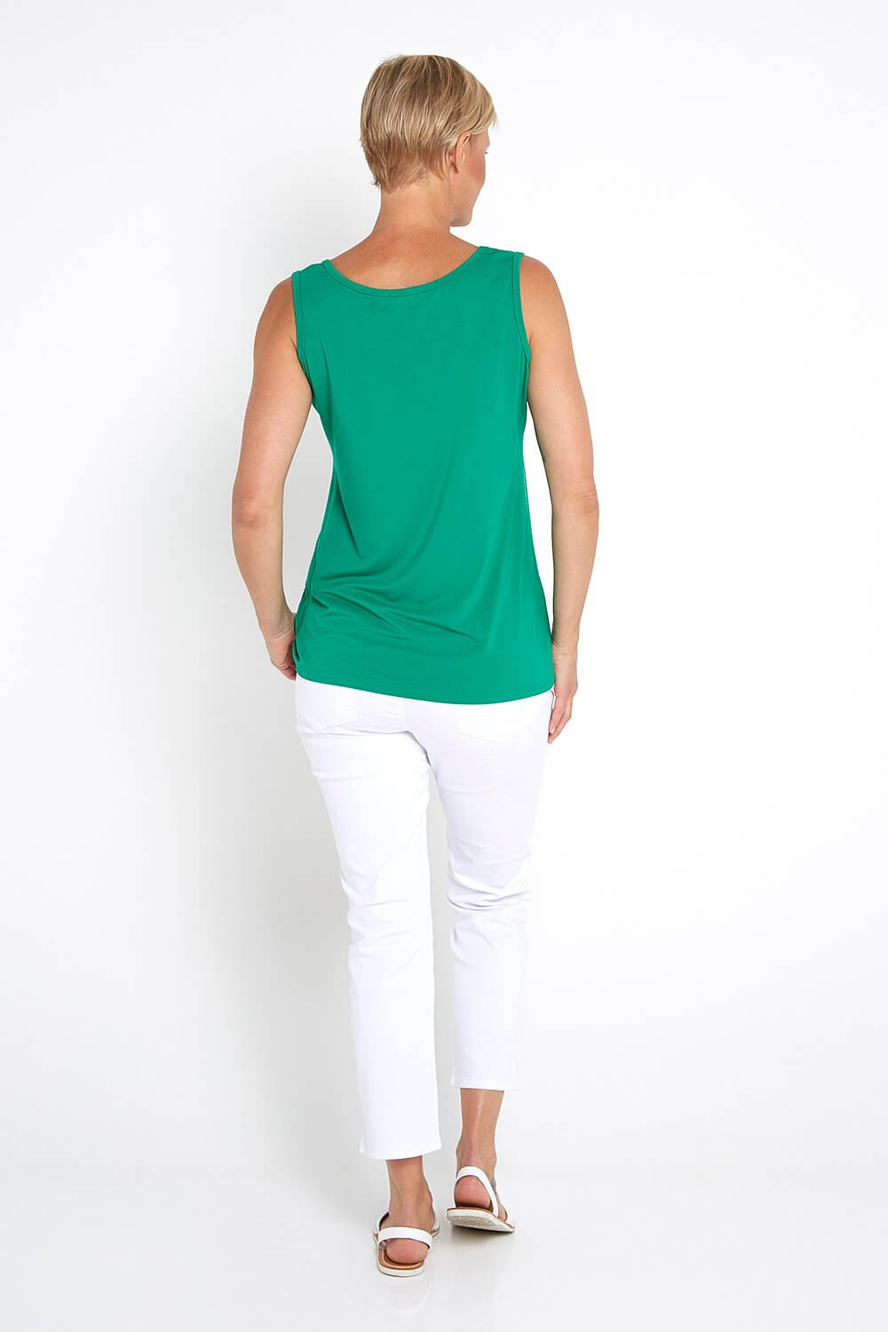 Bamboo Tank Top - Emerald