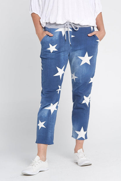 Lipari Pants - Dark Denim Star