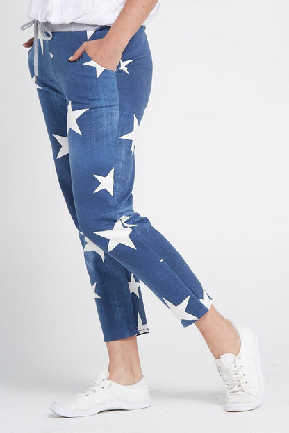 Lipari Pants - Dark Denim Star