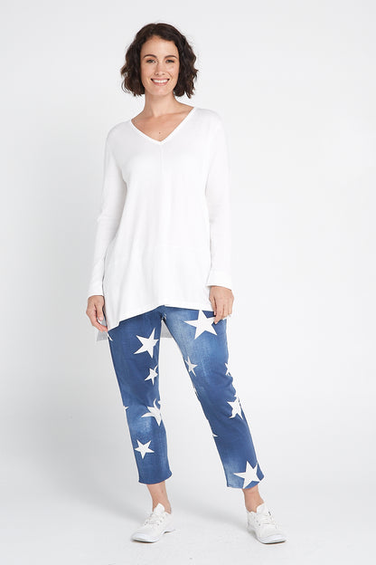 Lipari Pants - Dark Denim Star