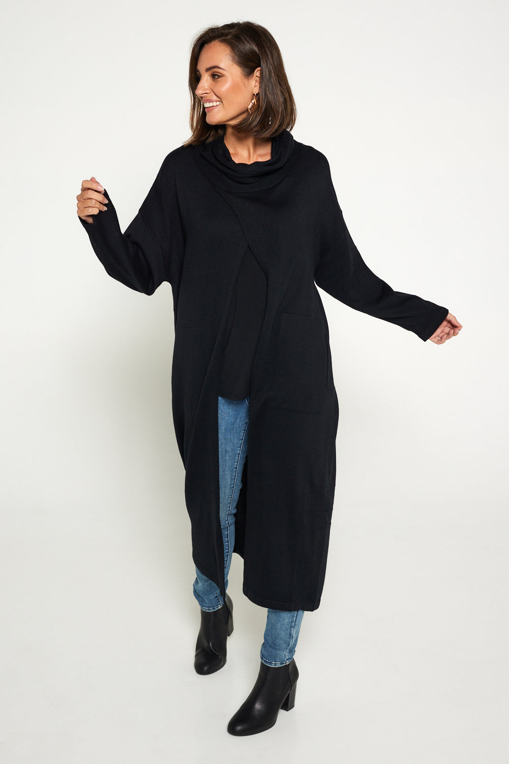 Kacela Knit Tunic - Black