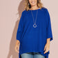 Marcy Knit Top - Cobalt