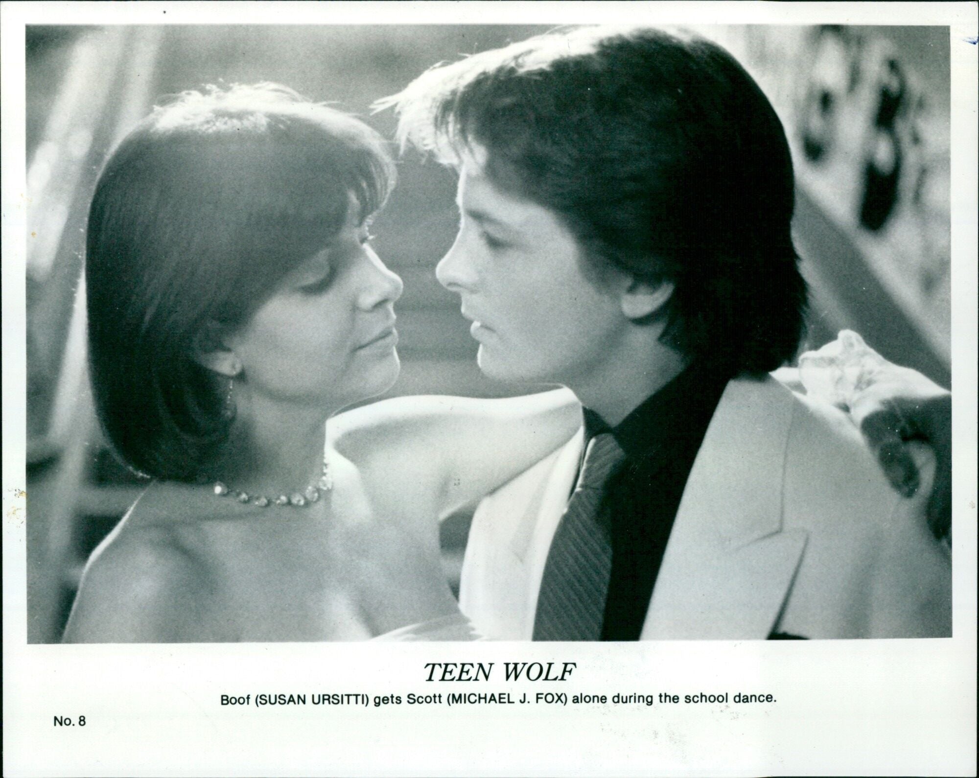 Teen Wolf Boof Susan Ursitti Dances With Scott Michael J Fox At A