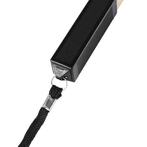 Wedge-Shaped Vernier Metric Feeler Gauge 0.5mm, Walfront 1-15mm Feeler Gauge Tool House Engineering Inspection Flatness Measuring Tool (Precision: 0.2mm)