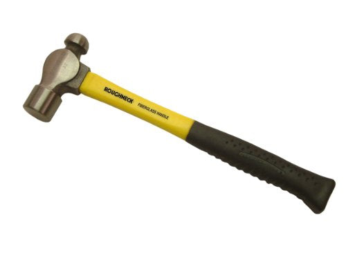 Roughneck 61474 Ball Pein Hammer 16.oz F/glass Handle