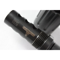 The New Stinger-9Mm Muzzle Brake 9Mm - Standard 1/2 X 36 Thread - Muzzle Brakes - Matador Arms Corp - Colonel Mustard