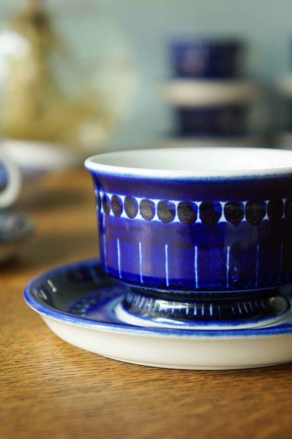 ARABIA Valencia Demitasse Cup and Saucer/アラビア バレンシア