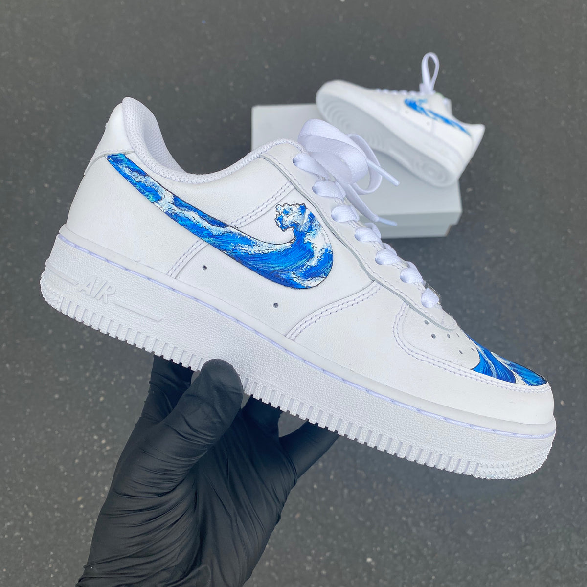 custom air force 1 wave