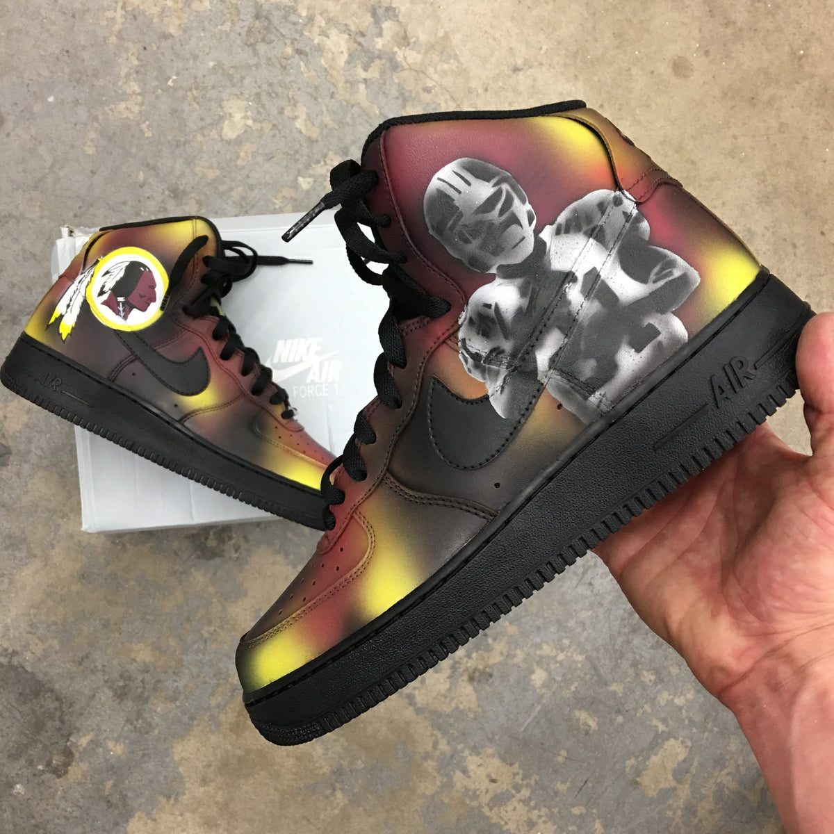 nike air force 1 high top custom