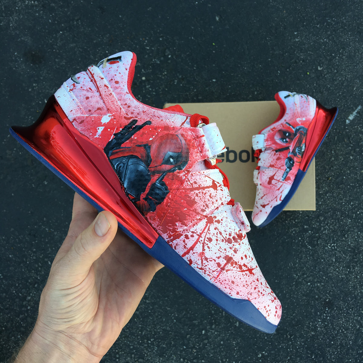 Your Name to the Deadpool, Bstreetshoes Might Make Custom Painted – Street Shoes