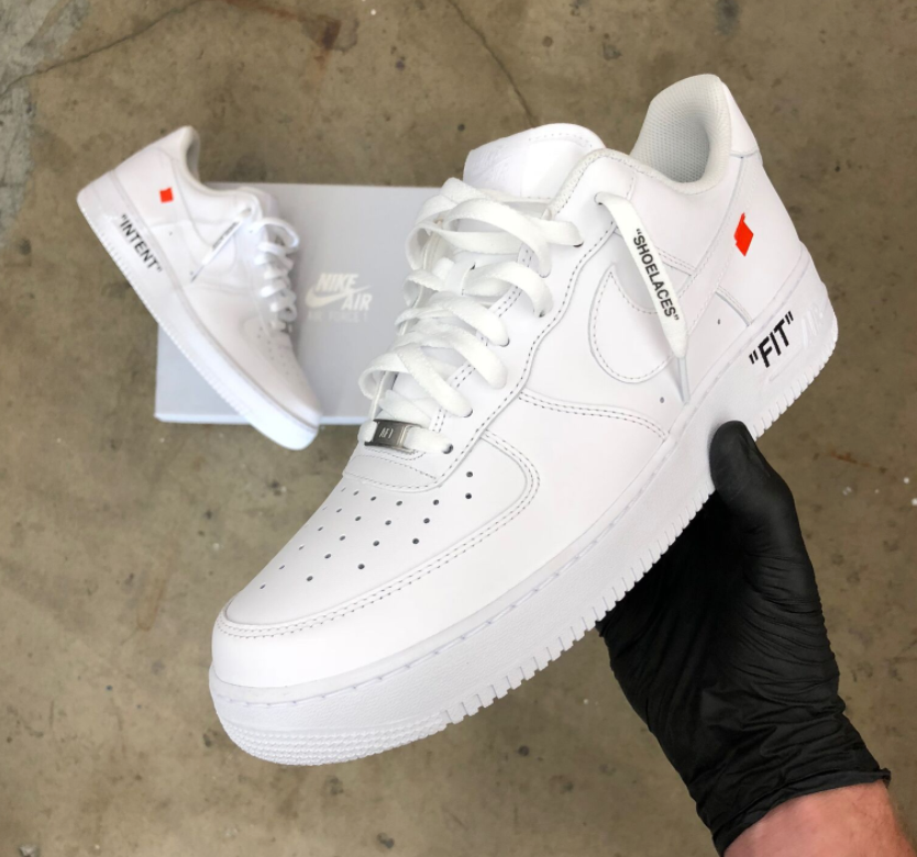 Off-White Themed Nike Air Force 1 Low's 