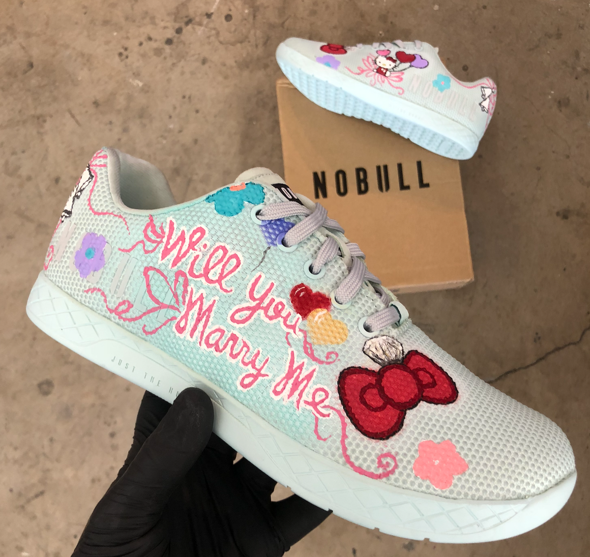 custom couple shoes