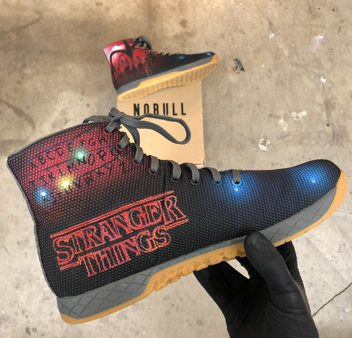 stranger things basketball shoes