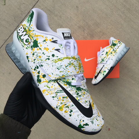 Custom Hand Painted Nike Romaleos