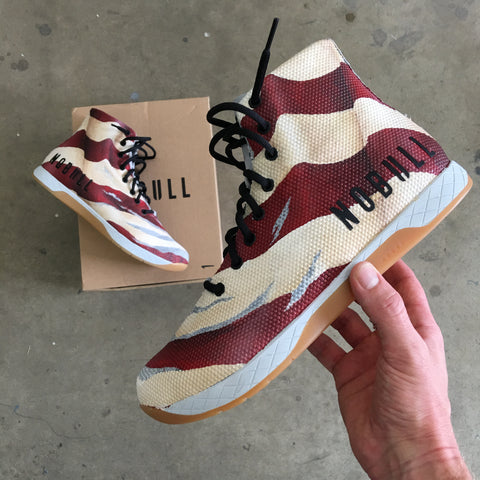 Distressed American Flag Shoes