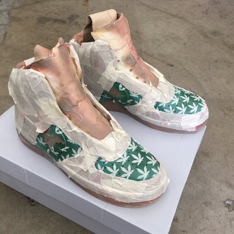 raw rolling papers nike af1 sneakers